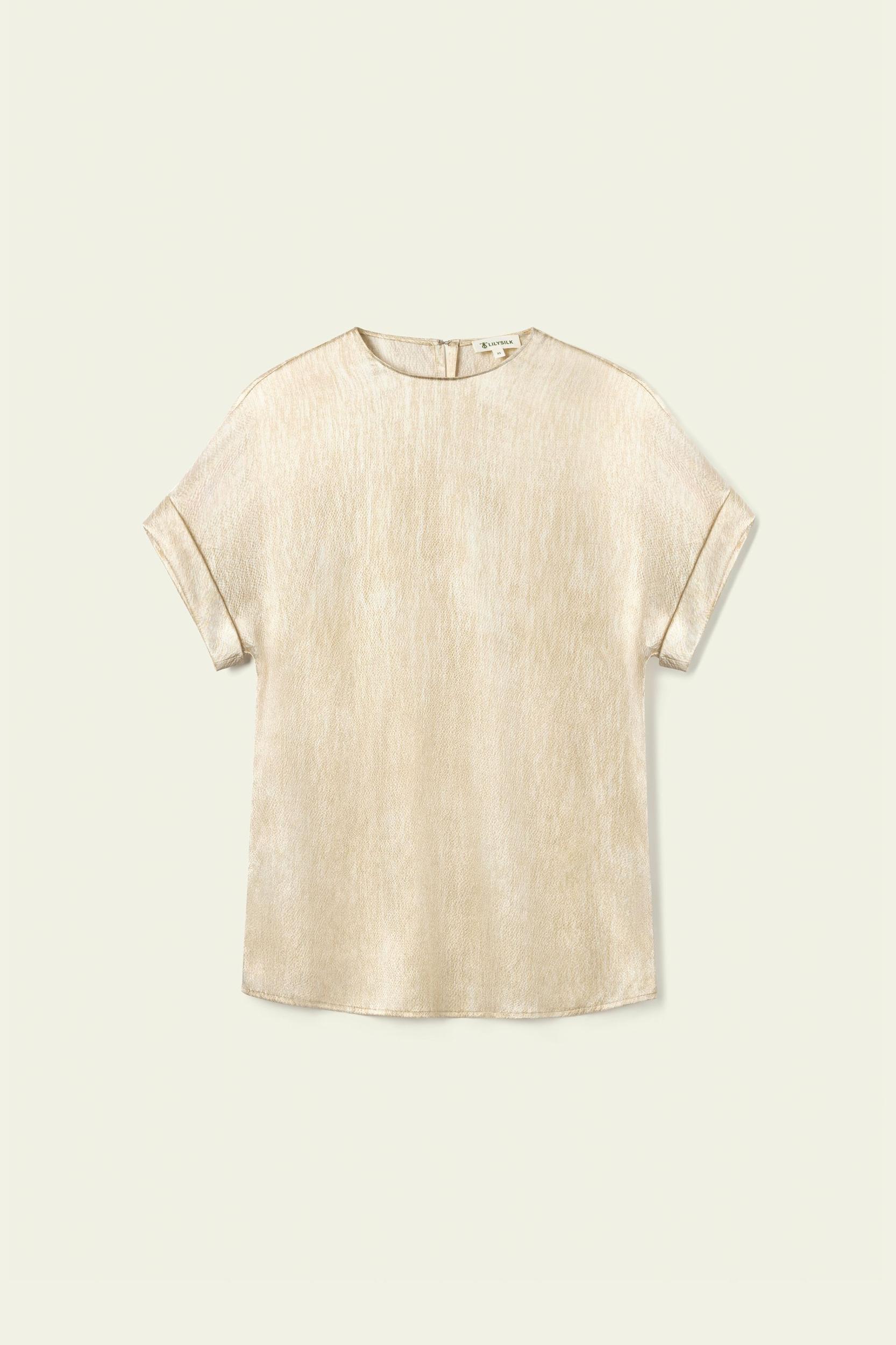 Pearl Satin Silk Top Product Image