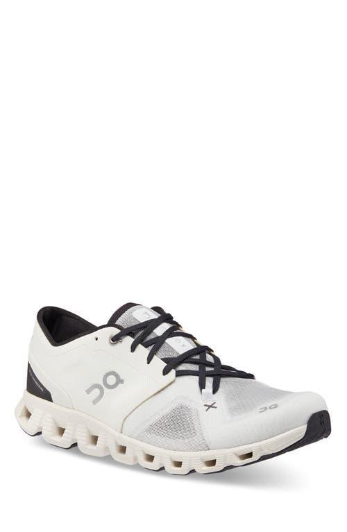 On Mens On Cloud X 3 - Mens Running Shoes Ice/Auburn Product Image