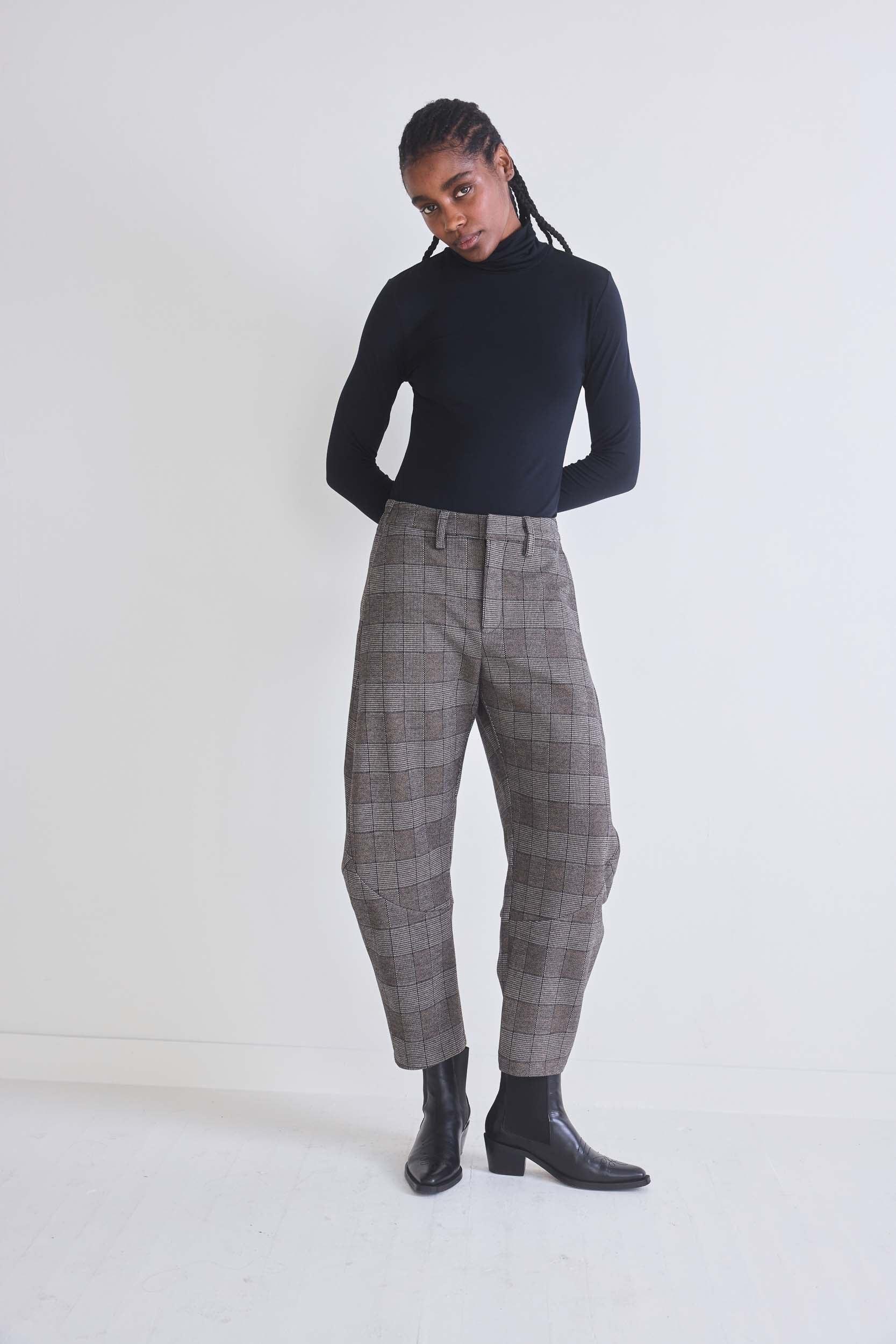 The Plaid Wide-ish Pants Product Image