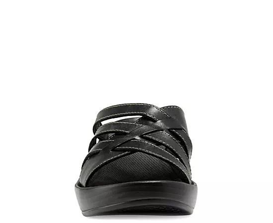 Eastland Womens Poppy Wedge Sandal Comfort Slides Product Image