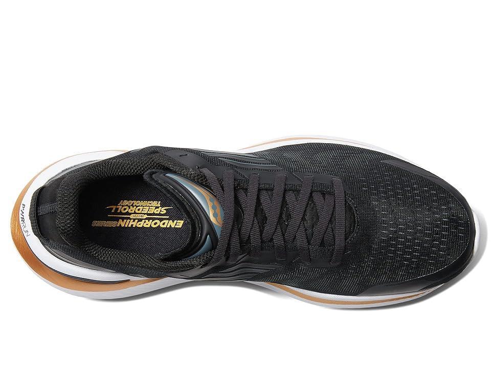 Saucony Endorphin Shift 3 (Black/Goldstruck) Men's Shoes Product Image