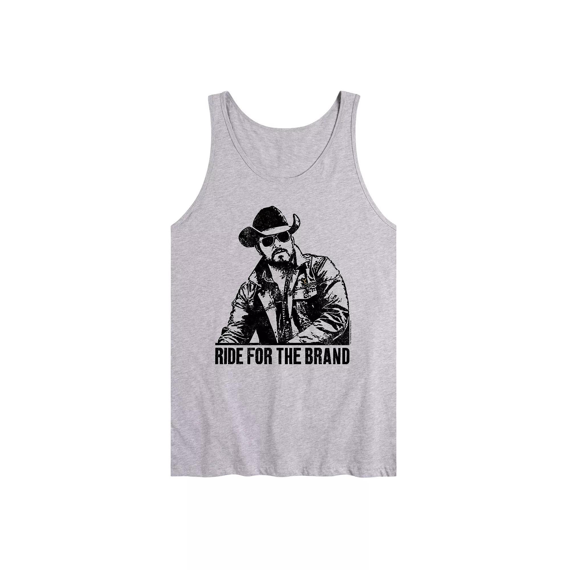 Men's Yellowstone Ride For The Brand Tank Top, Size: XXL, Gray Product Image