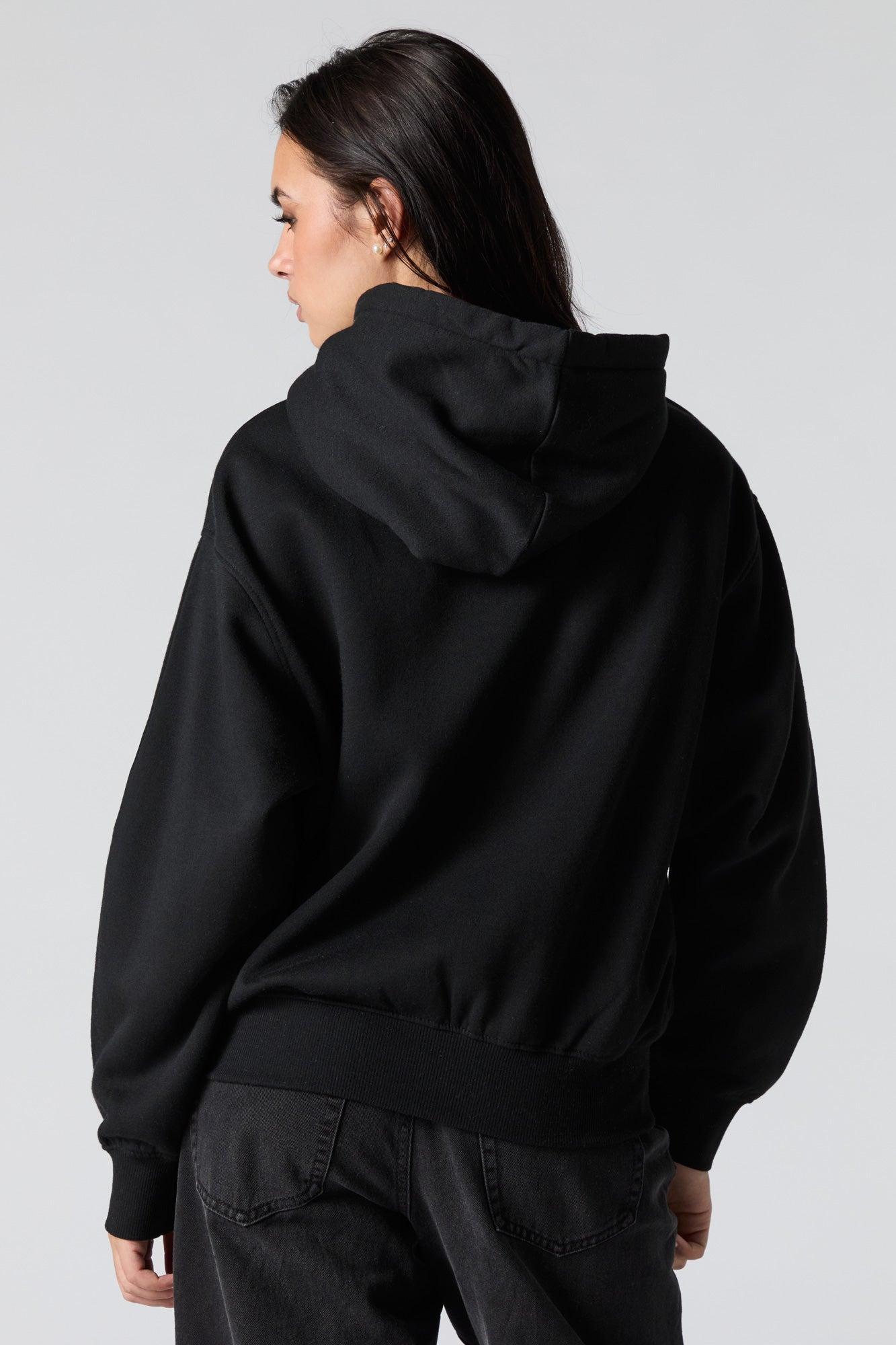 Graphic Fleece Hoodie Female Product Image