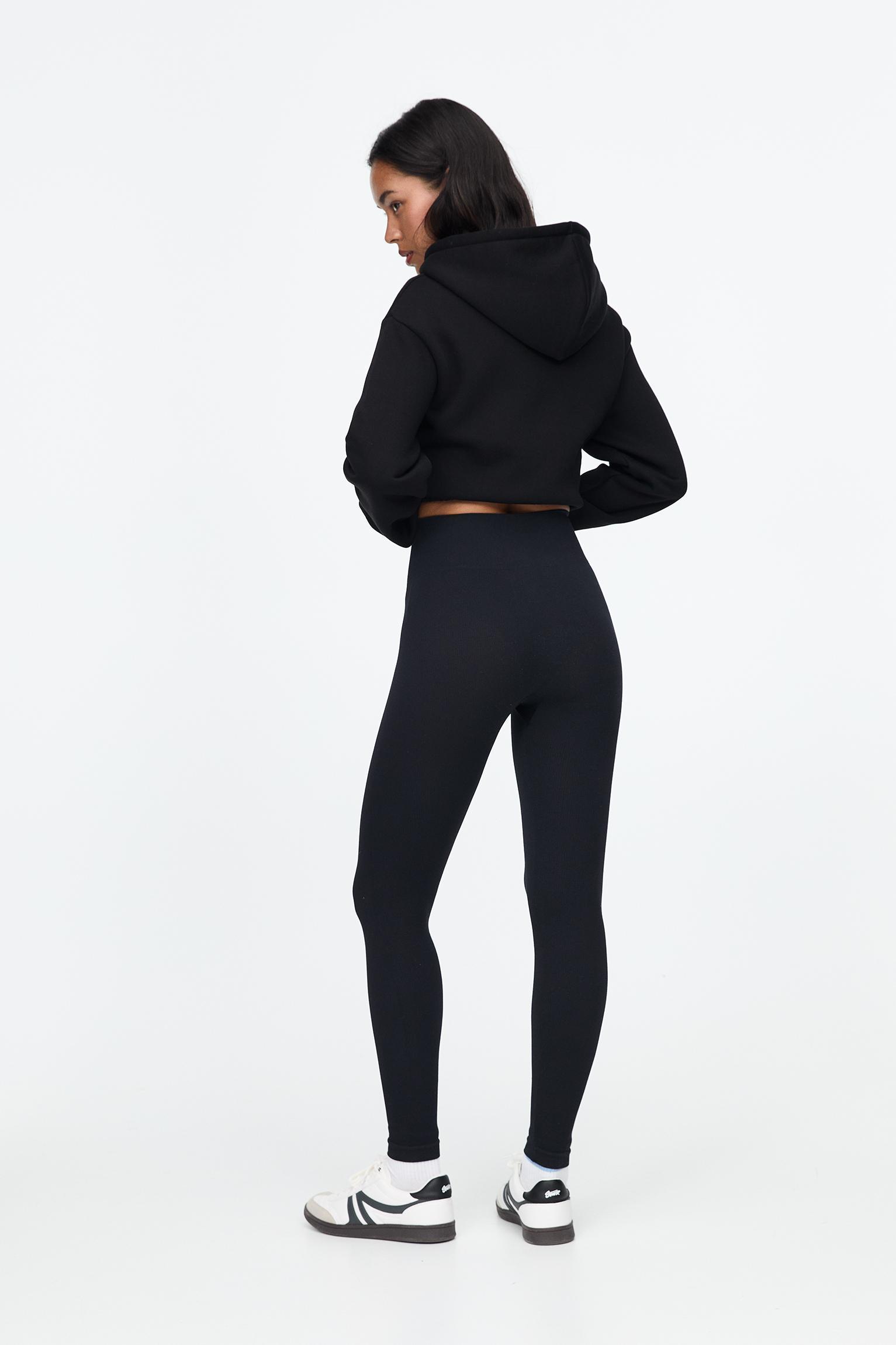 Seamless ribbed leggings Product Image