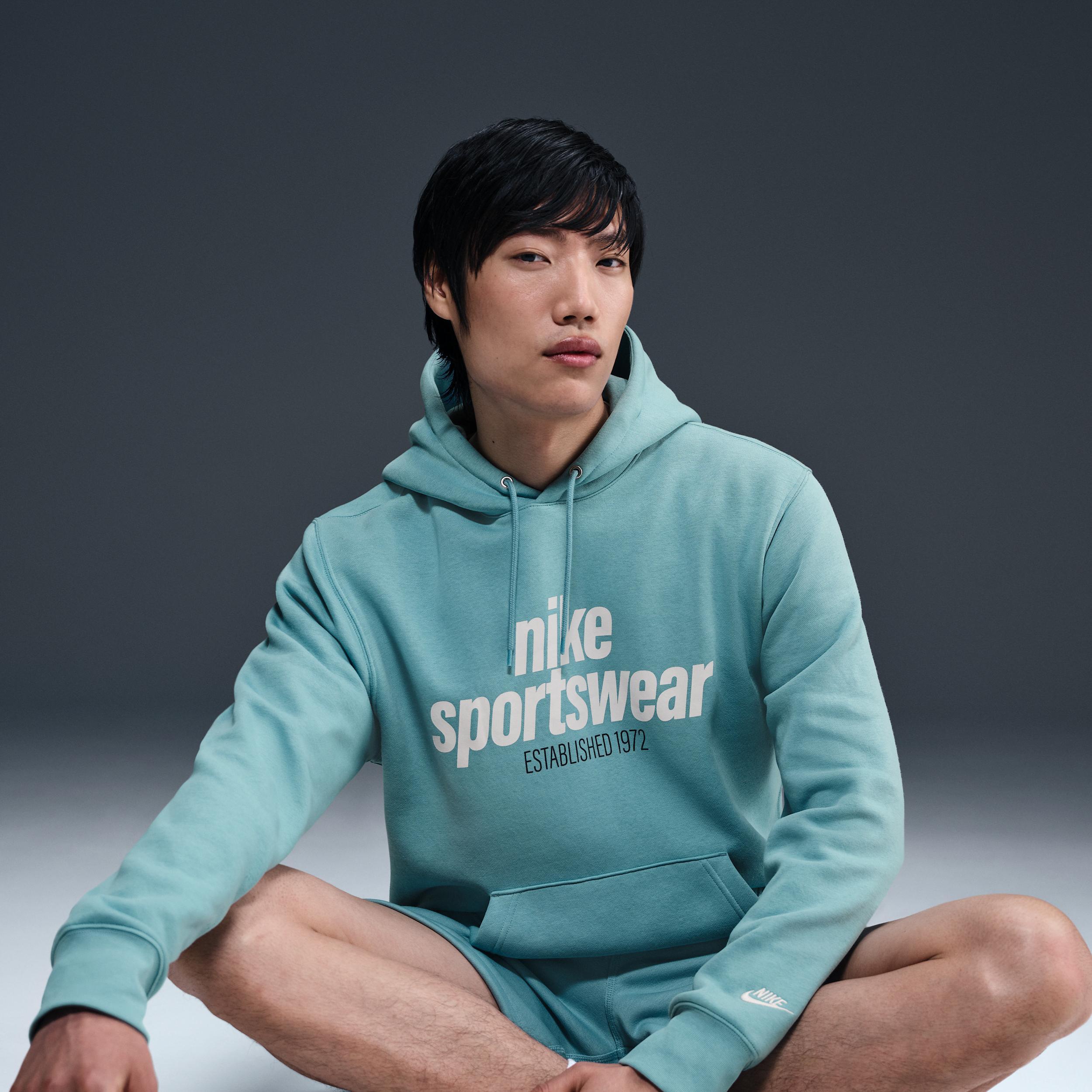 Mens Nike Sportswear Club Fleece Retro Pullover Hoodie Product Image
