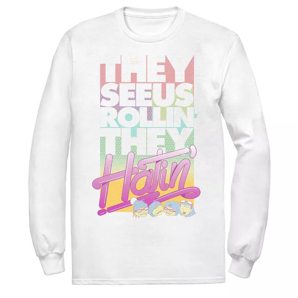 Men's Rocket Power See Us Rollin' Retro Group Long Sleeve Tee,  Product Image