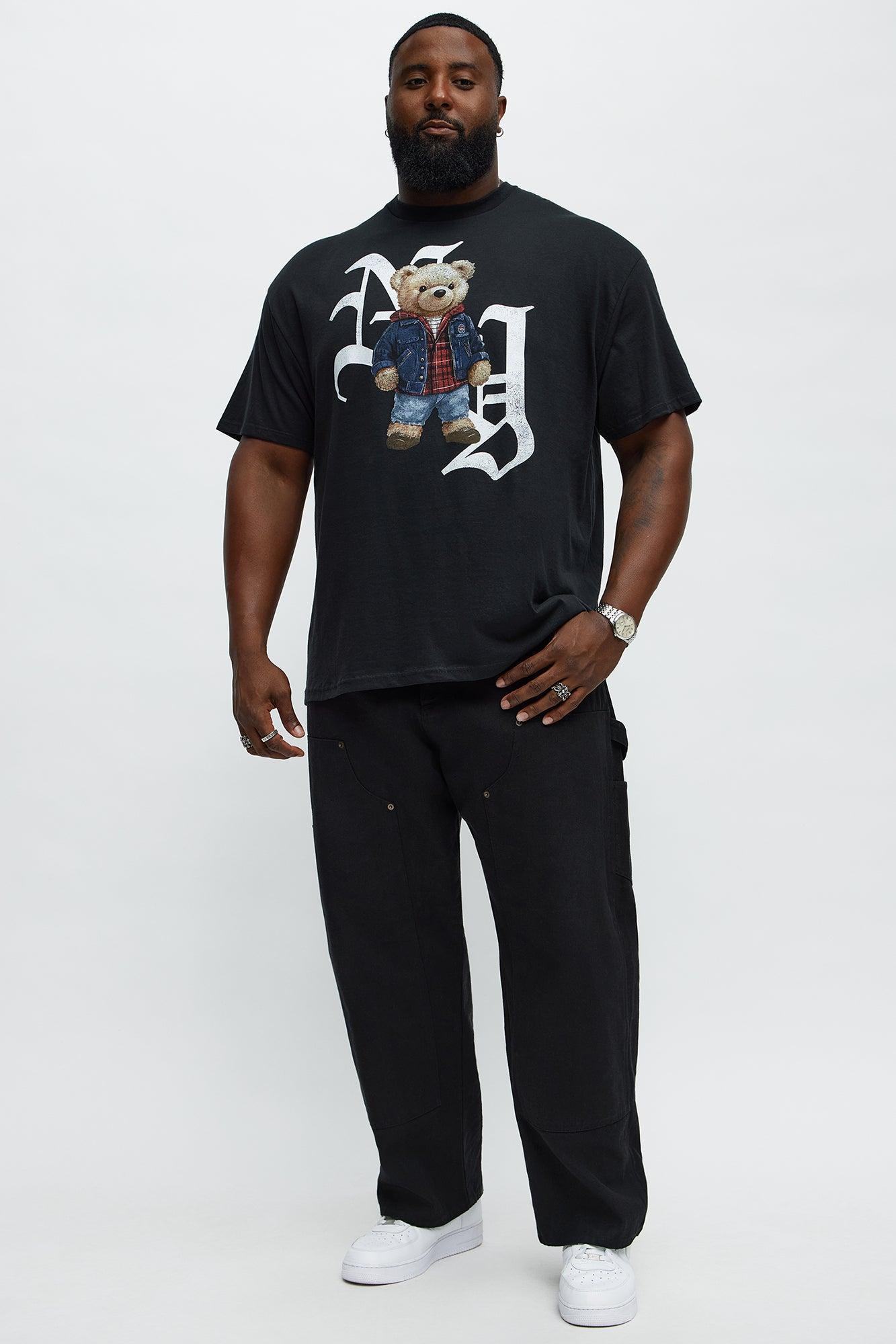 NYC Teddy Short Sleeve Tee - Black Male Product Image
