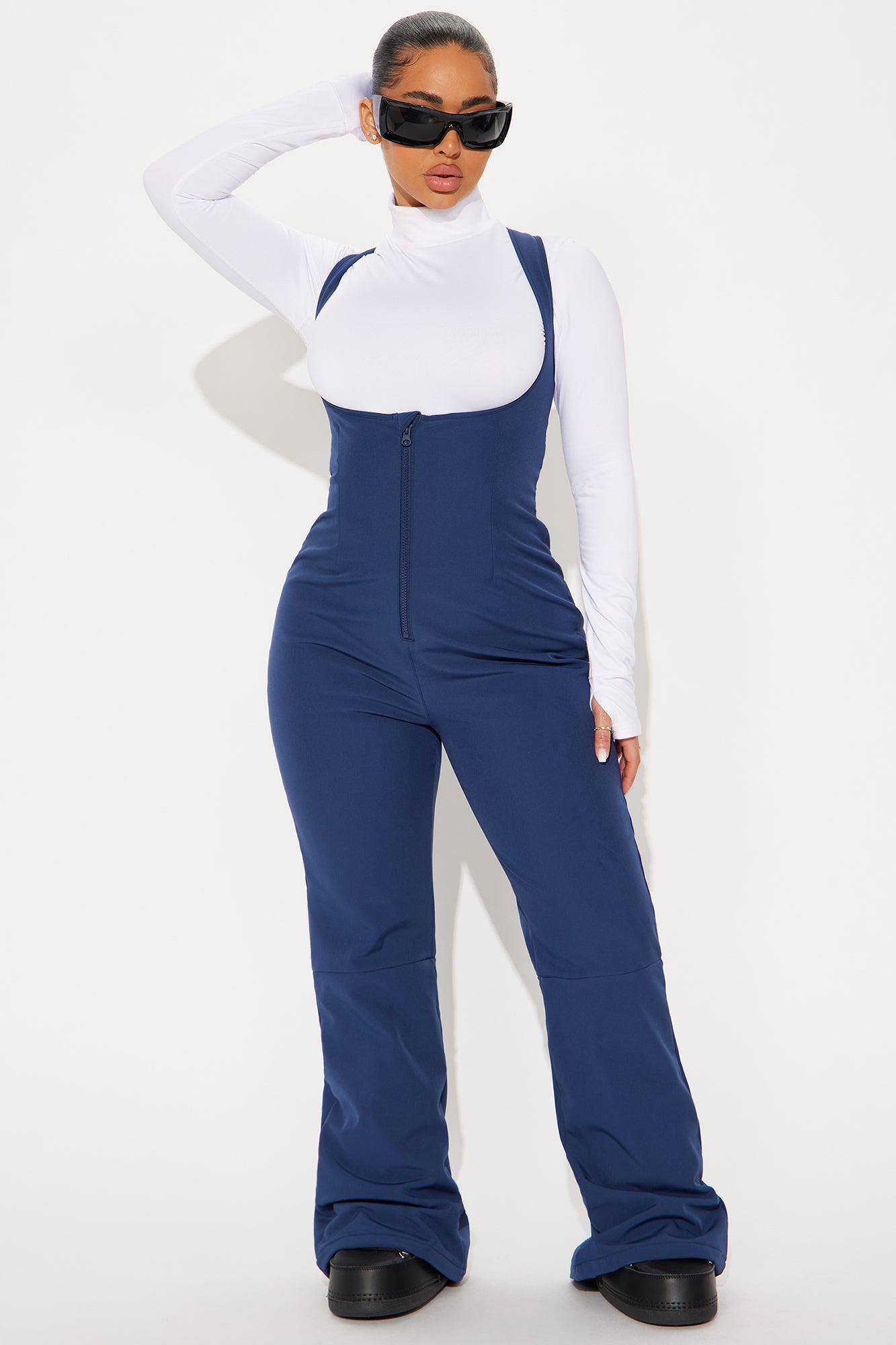 Out Cold Ski Jumpsuit - Navy Product Image