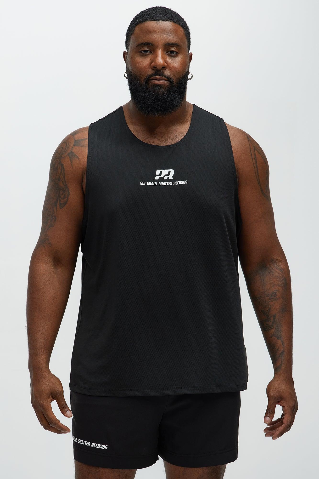 Personal Record Active Tank Top - Black Product Image