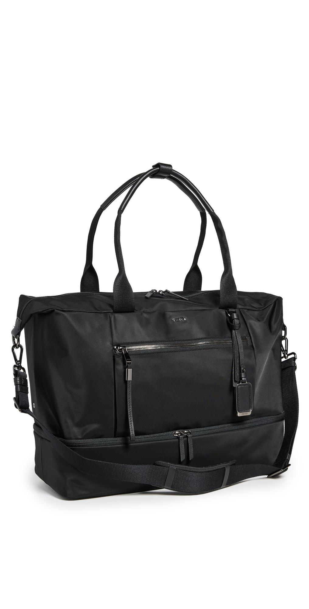 TUMI Contine Weekender Tote Black/gunmetal Product Image