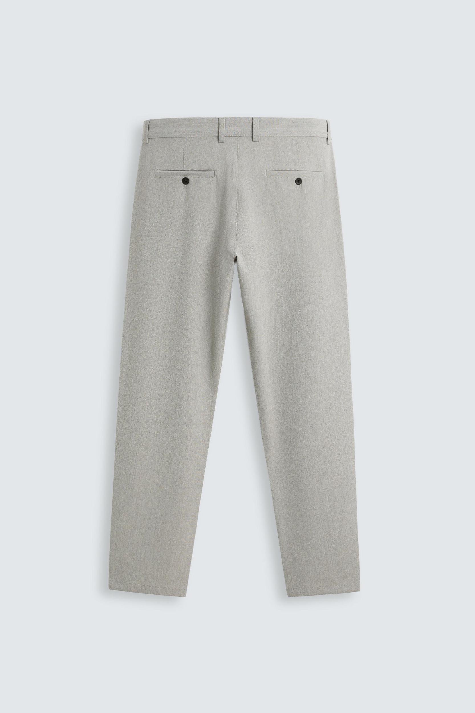 TEXTURED STRETCH PANTS Product Image