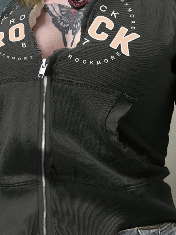 Casual Digital Print Jacket Product Image