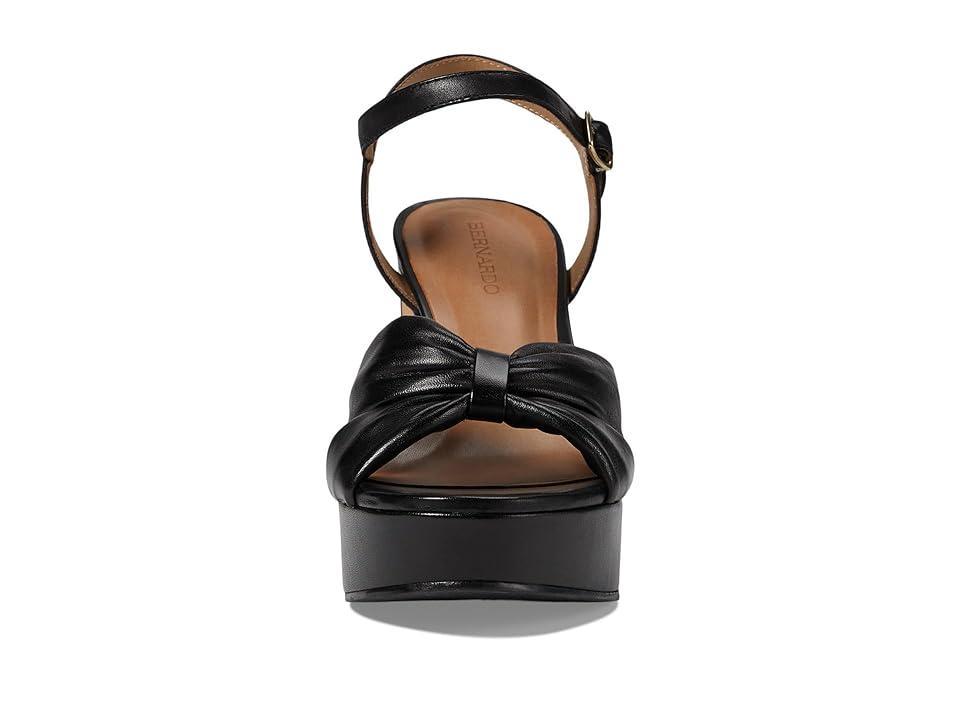 Womens Veronika Leather Platform Sandals Product Image