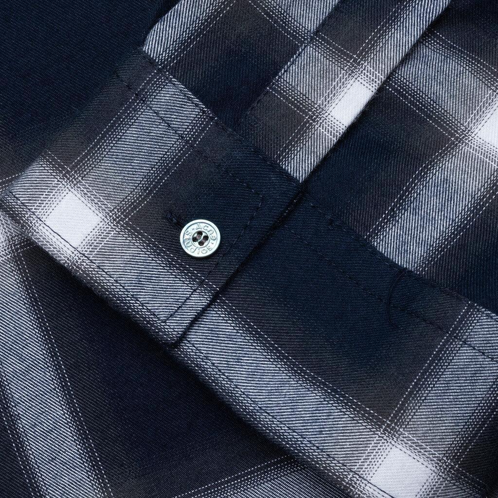 Check Button-up Shirt - Navy/Multi Male Product Image