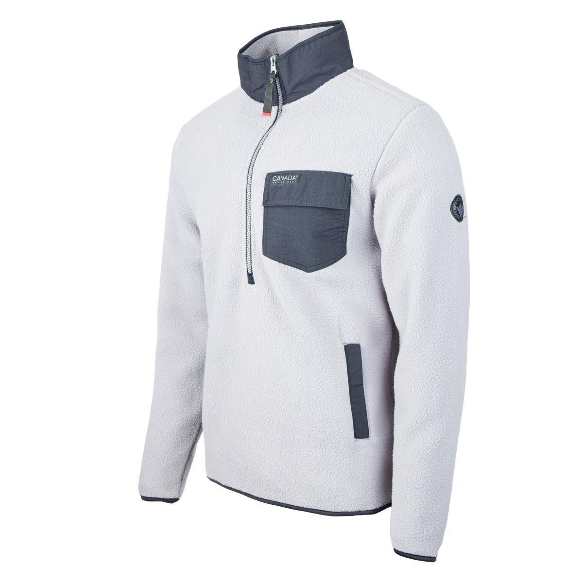 Canada Weather Gear Men's Hi-Pile Fuzz Fleece 1/4 Zip Product Image