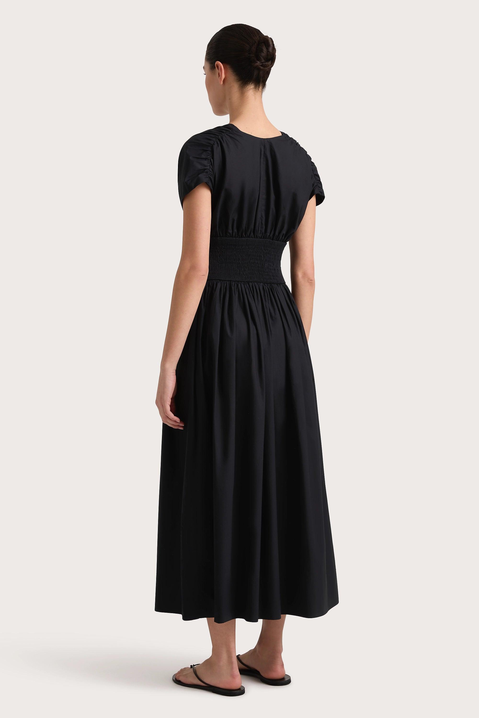 Auve Midi Dress Black Product Image