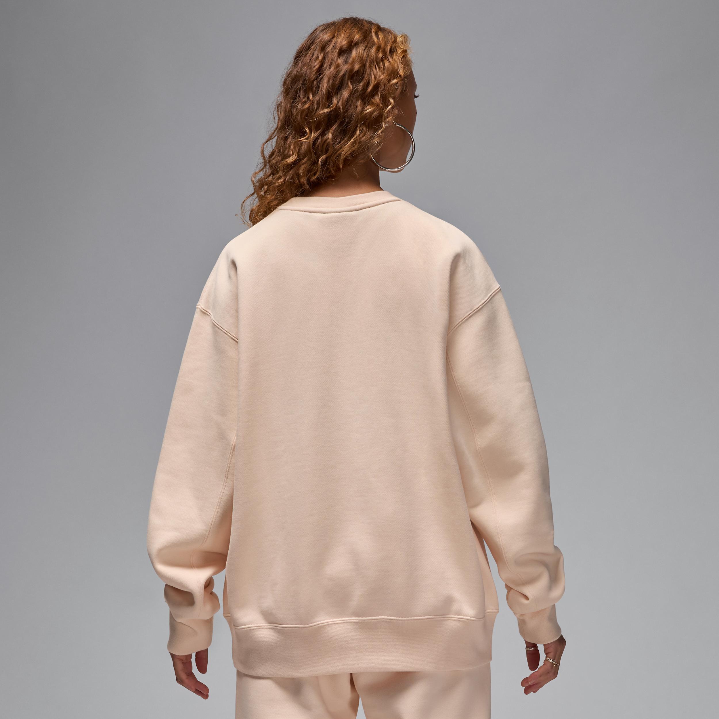 Women's Jordan Flight Fleece Crew-Neck Sweatshirt Product Image