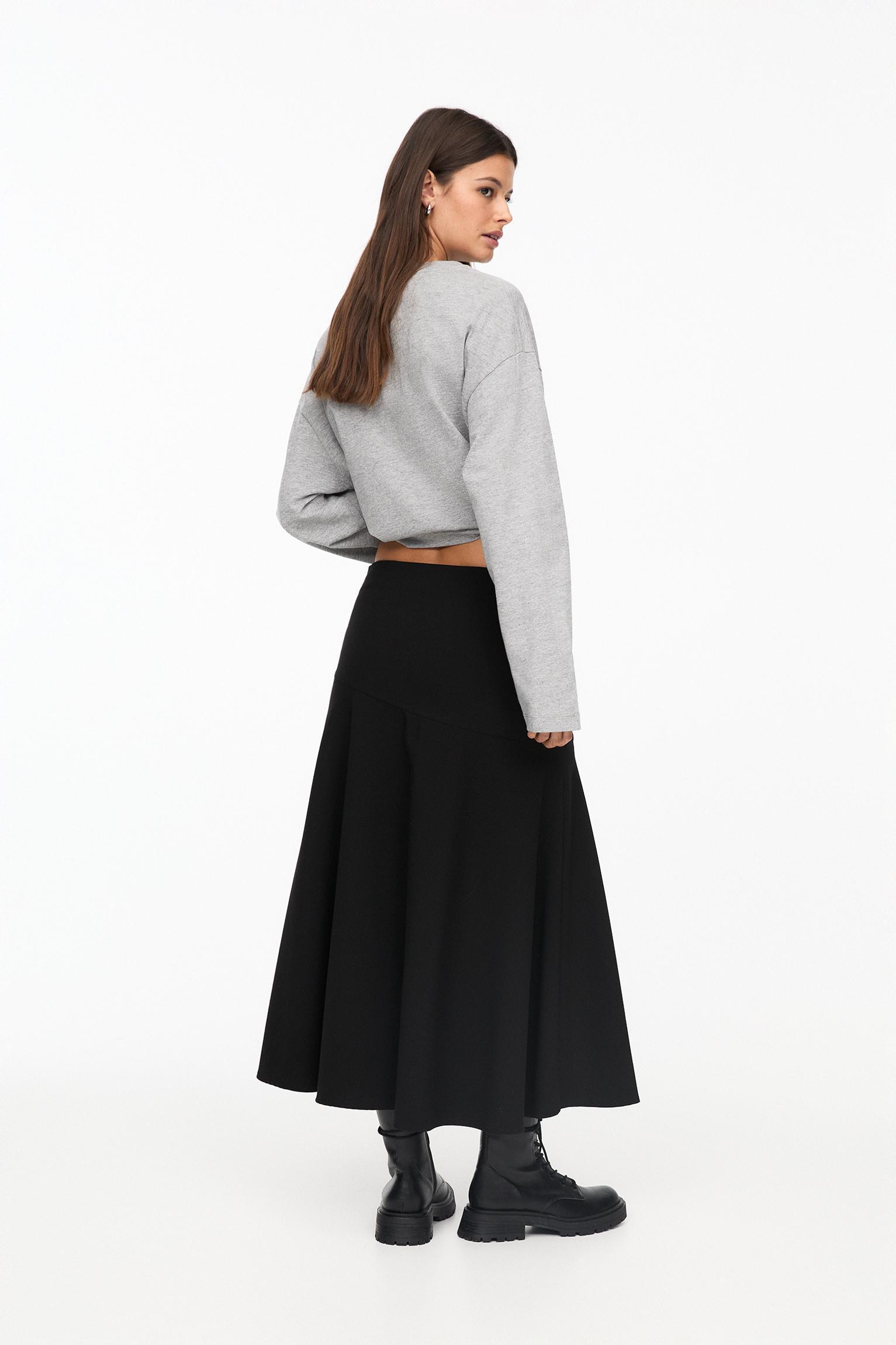 Flared midi skirt Product Image