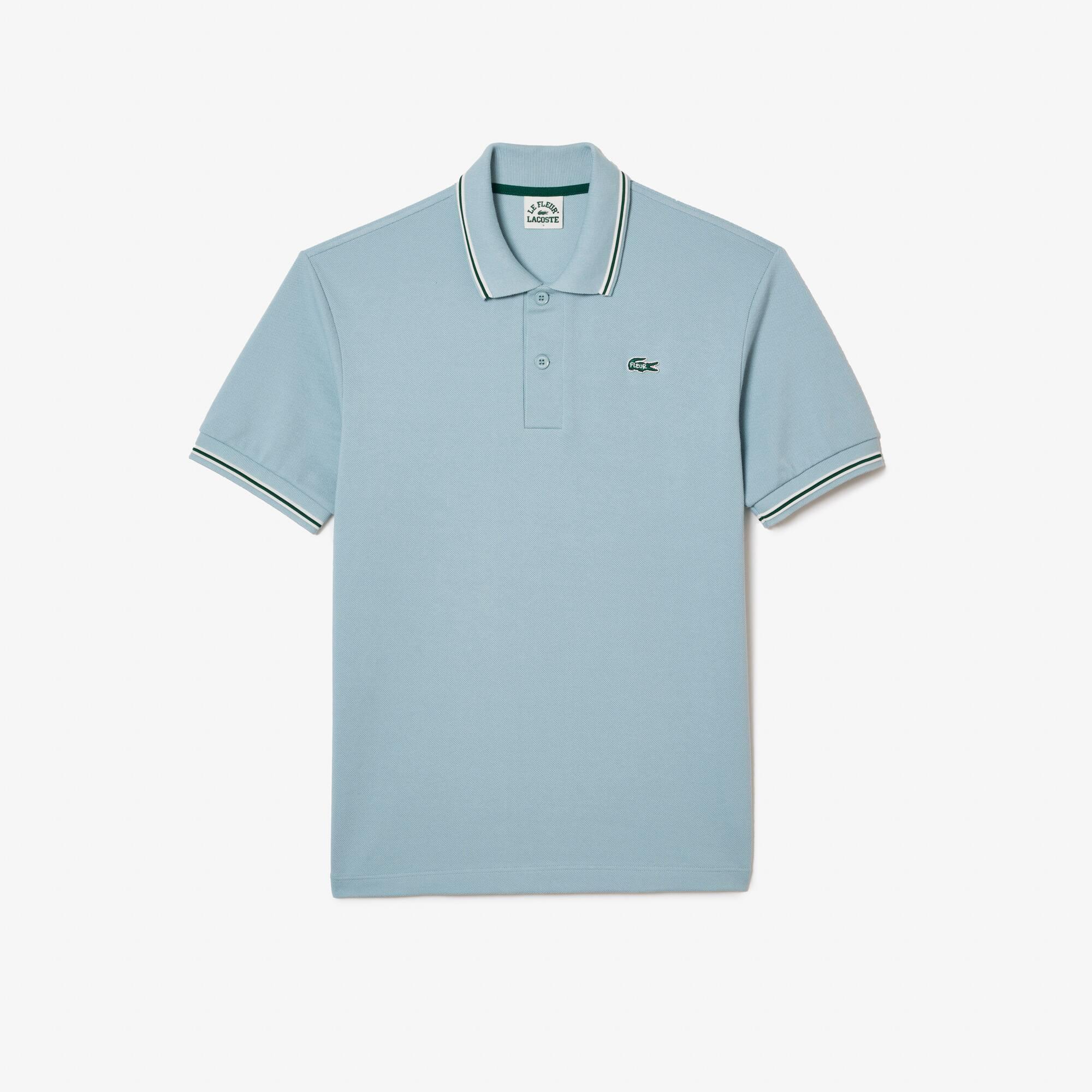 Lacoste x le FLEUR Heavy Piqué Polo Shirt Product Image