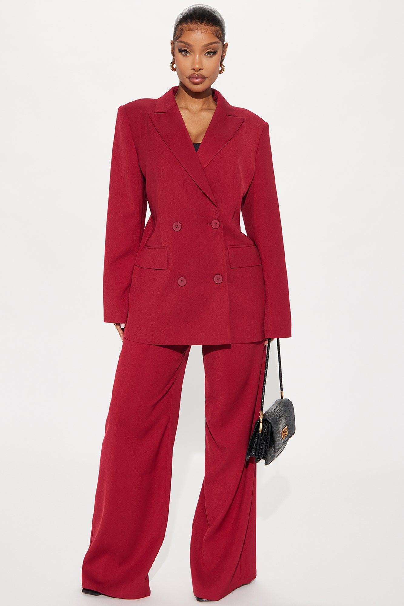 Making Deliverables Blazer - Red Product Image