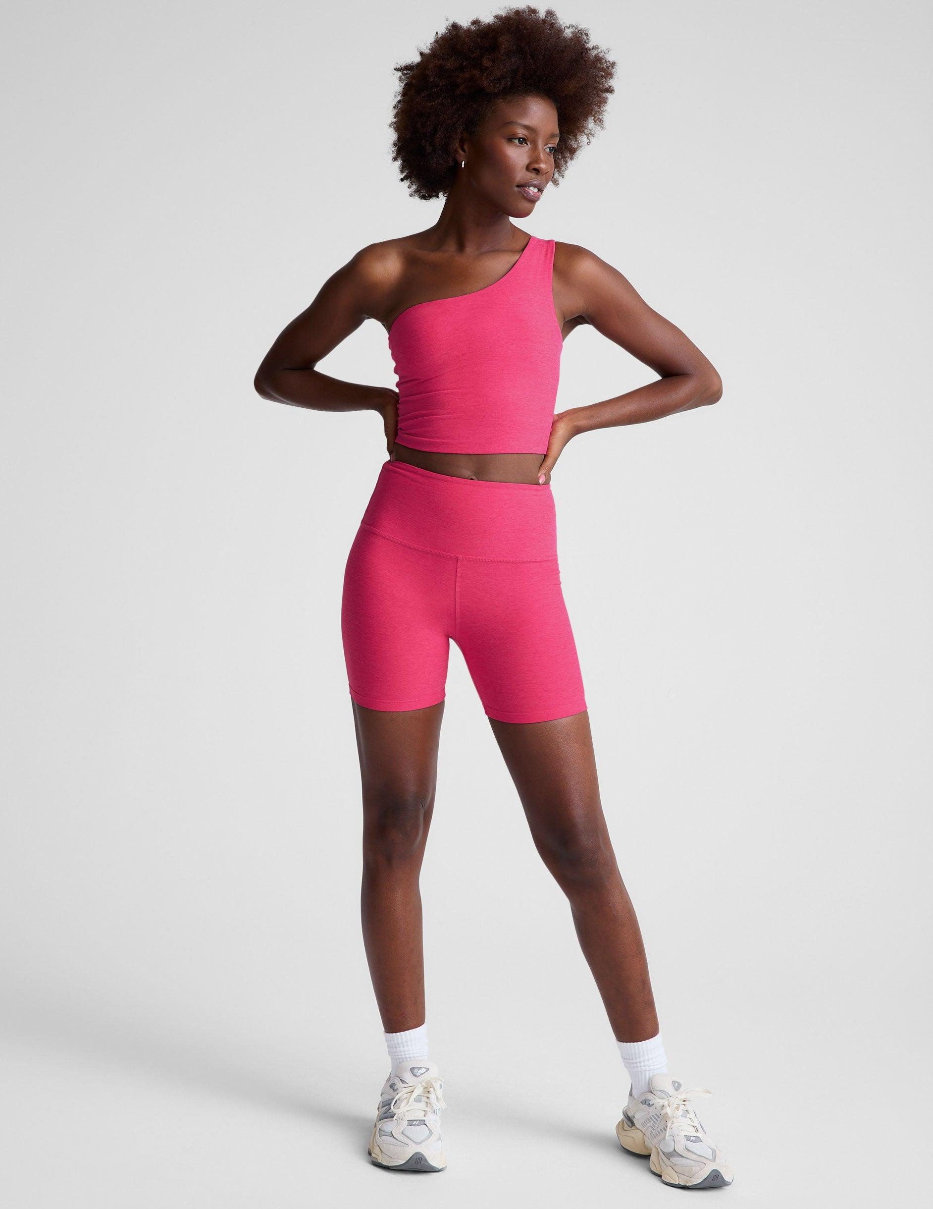 Spacedye The Bold Shoulder Cropped Tank Product Image