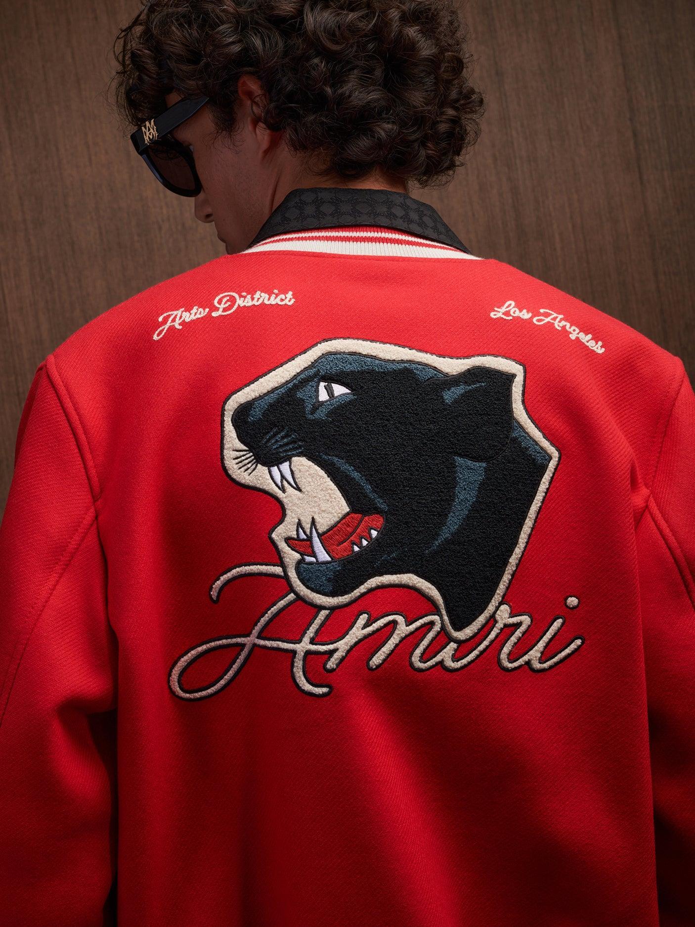 AMIRI PANTHER BOMBER - Varsity Red Product Image