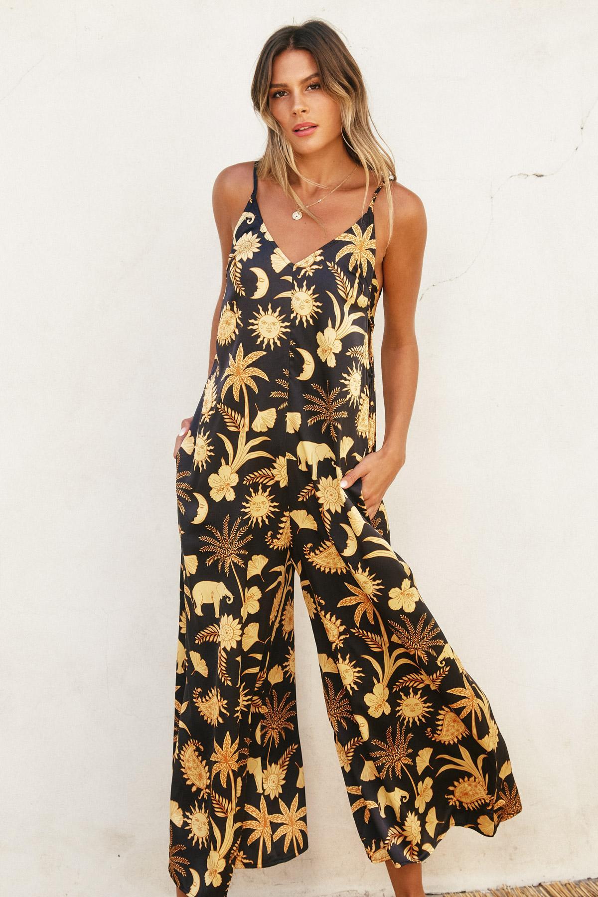 Paisley Over You Jumpsuit Product Image