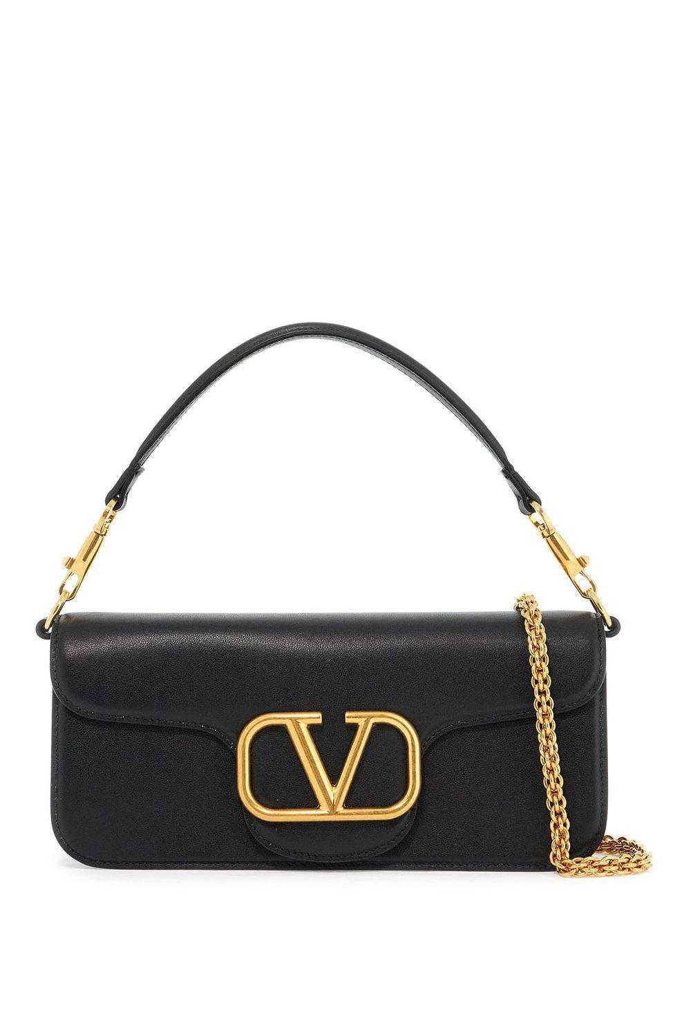 VALENTINO GARAVANI Women's Locã² Shoulder Bag In Black Product Image