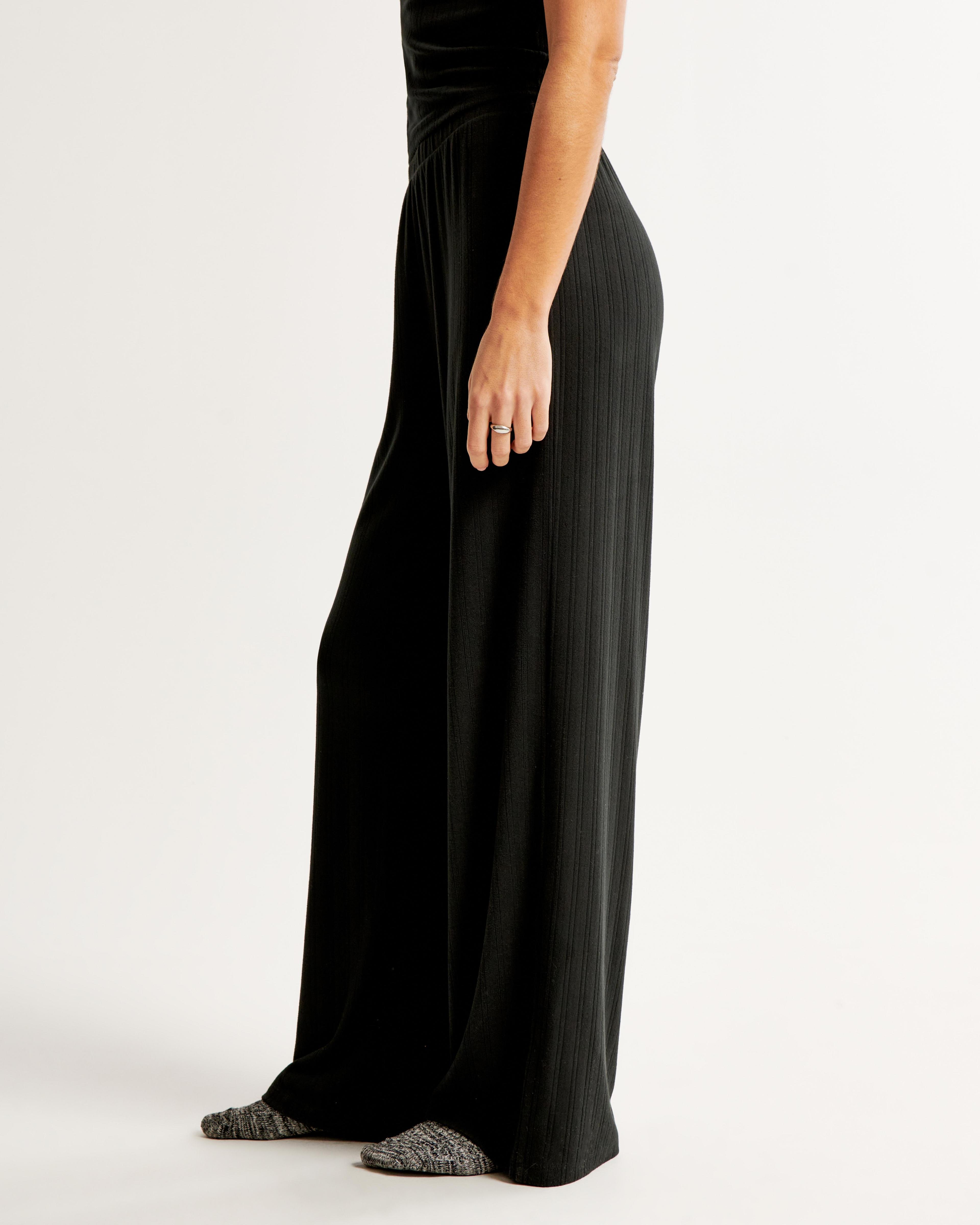 Pointelle Wide Leg Pant Product Image