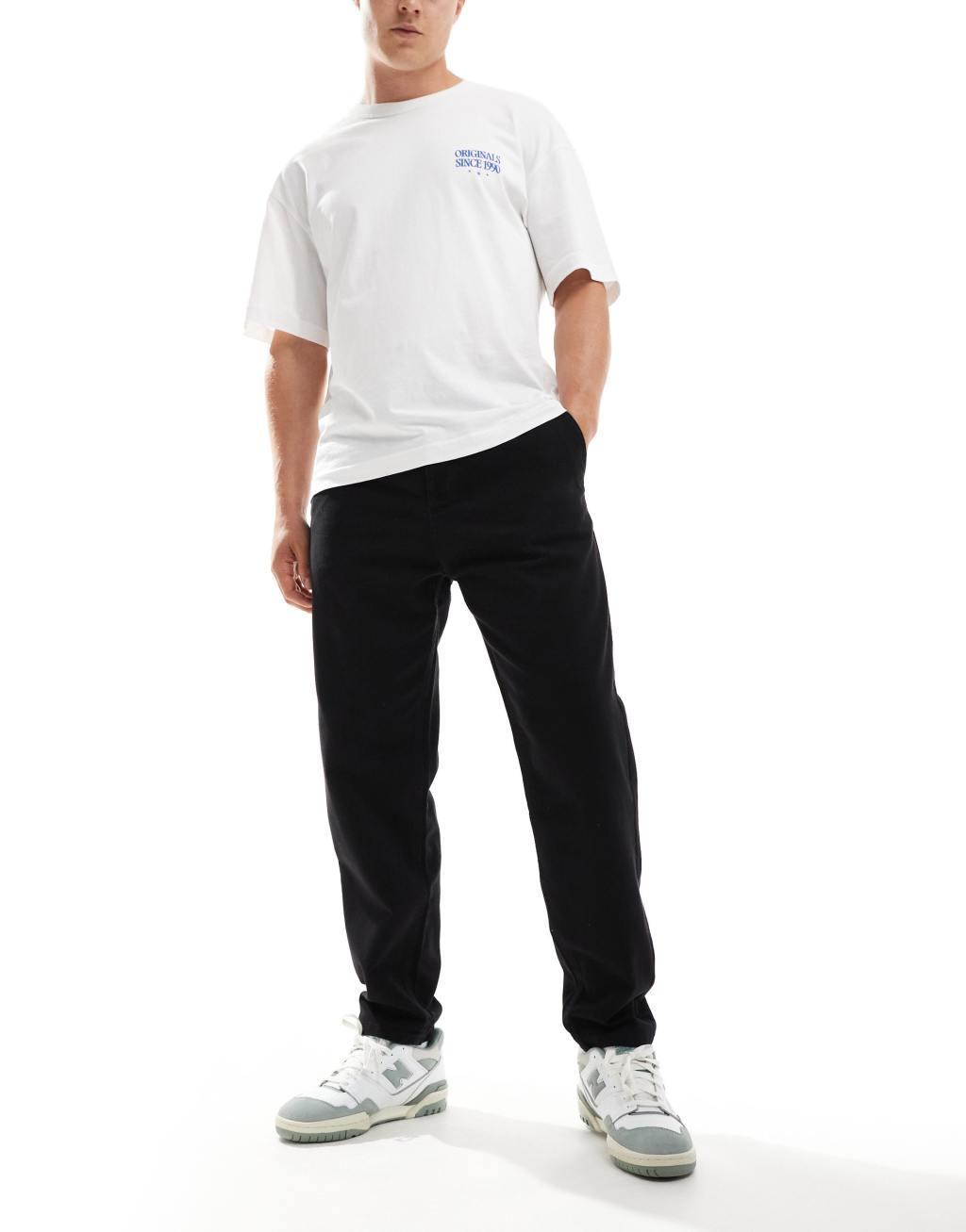 Brave Soul tapered pants in black Product Image