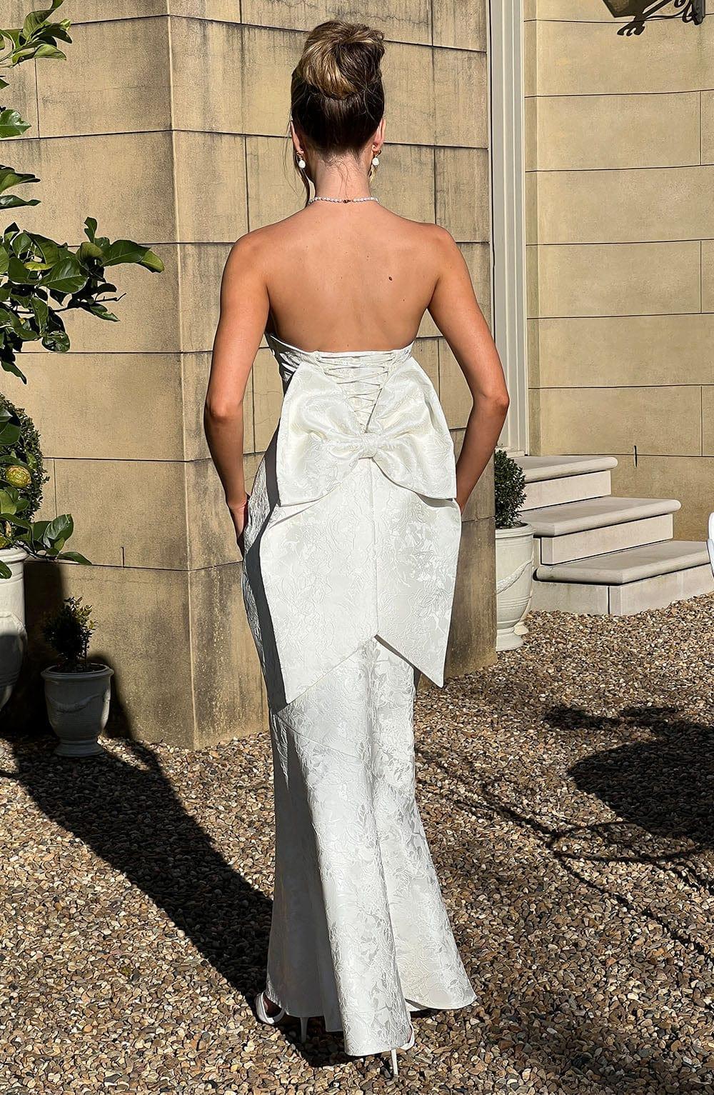 Felicity Maxi Dress - Ivory Product Image