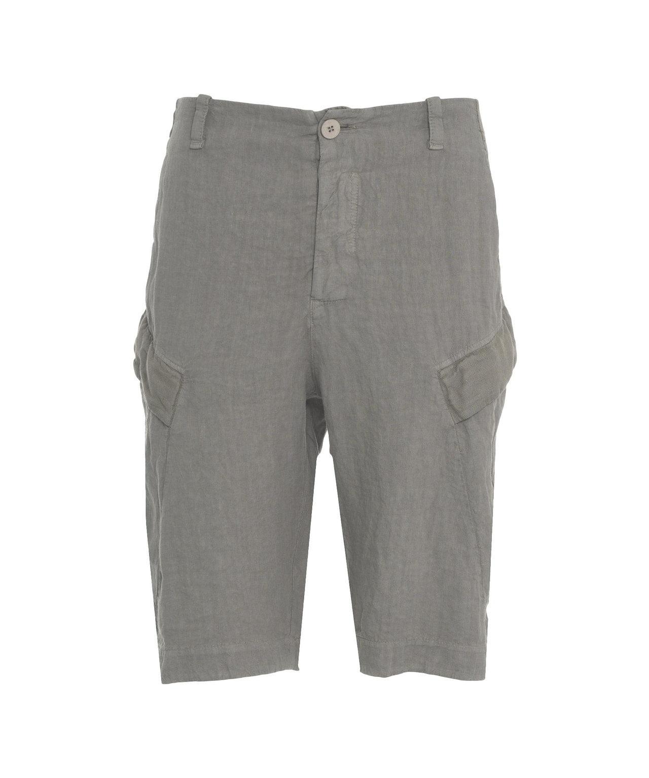 Cargo shorts in linen Product Image