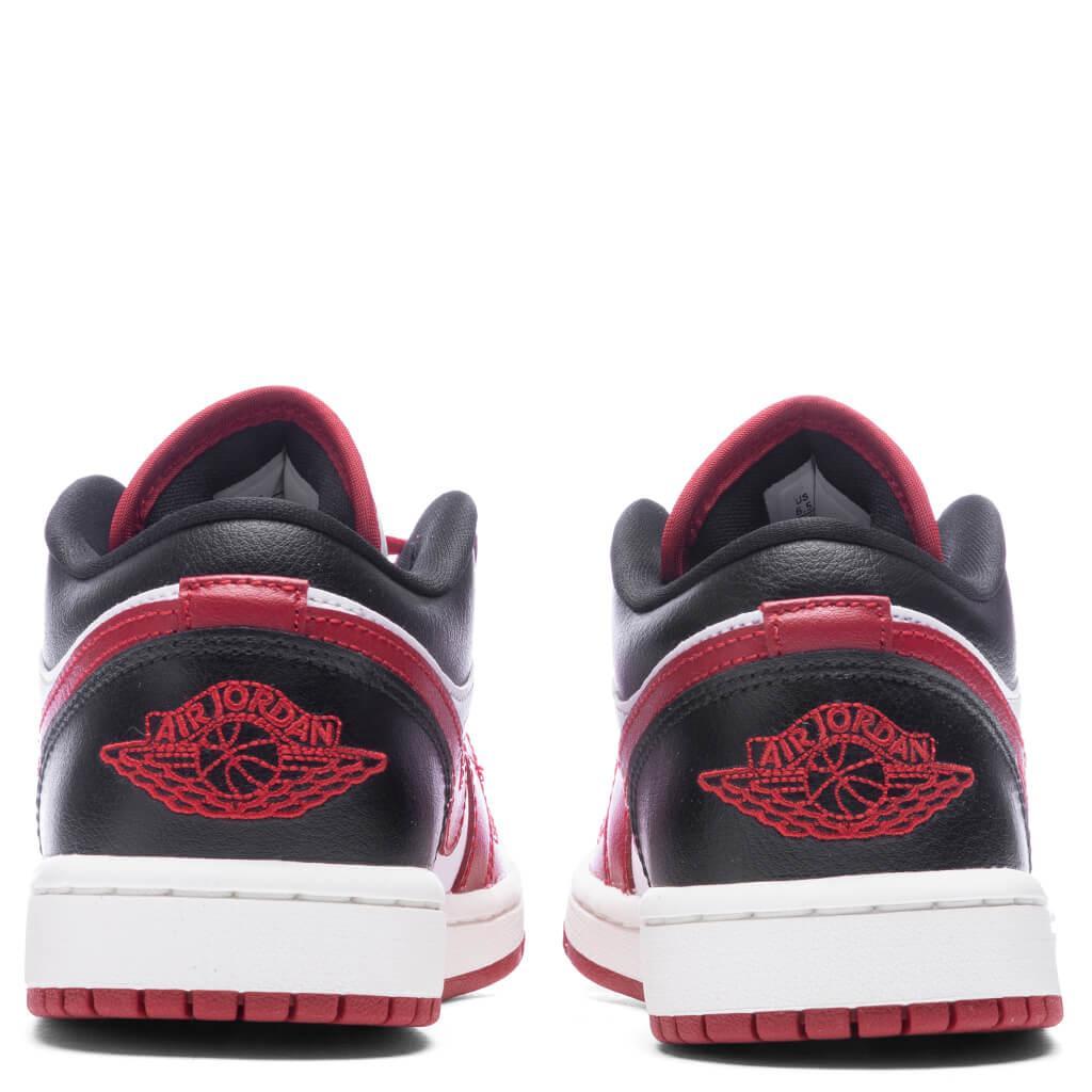 Air Jordan 1 Low Women's - White/Gym Red/Black Female Product Image