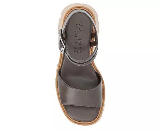 Journee Collection Womens Tillee Platform Sandal Product Image