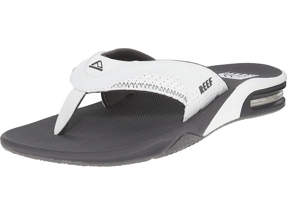 Mens Reef Fanning Sandal - Grey / White Product Image