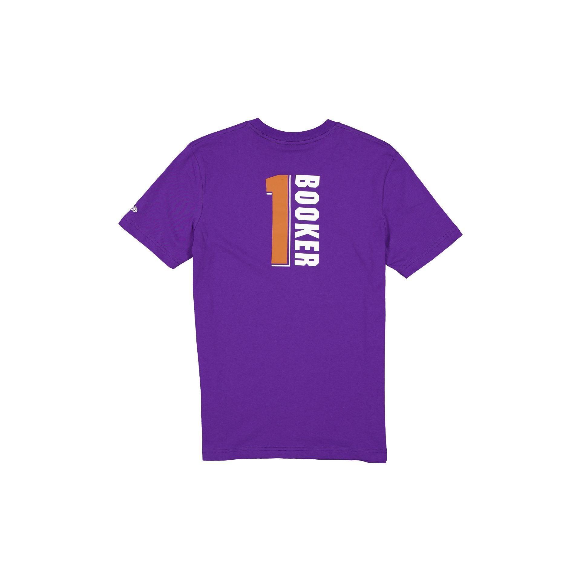 Phoenix Suns Name & Number Devin Booker T-Shirt Male Product Image