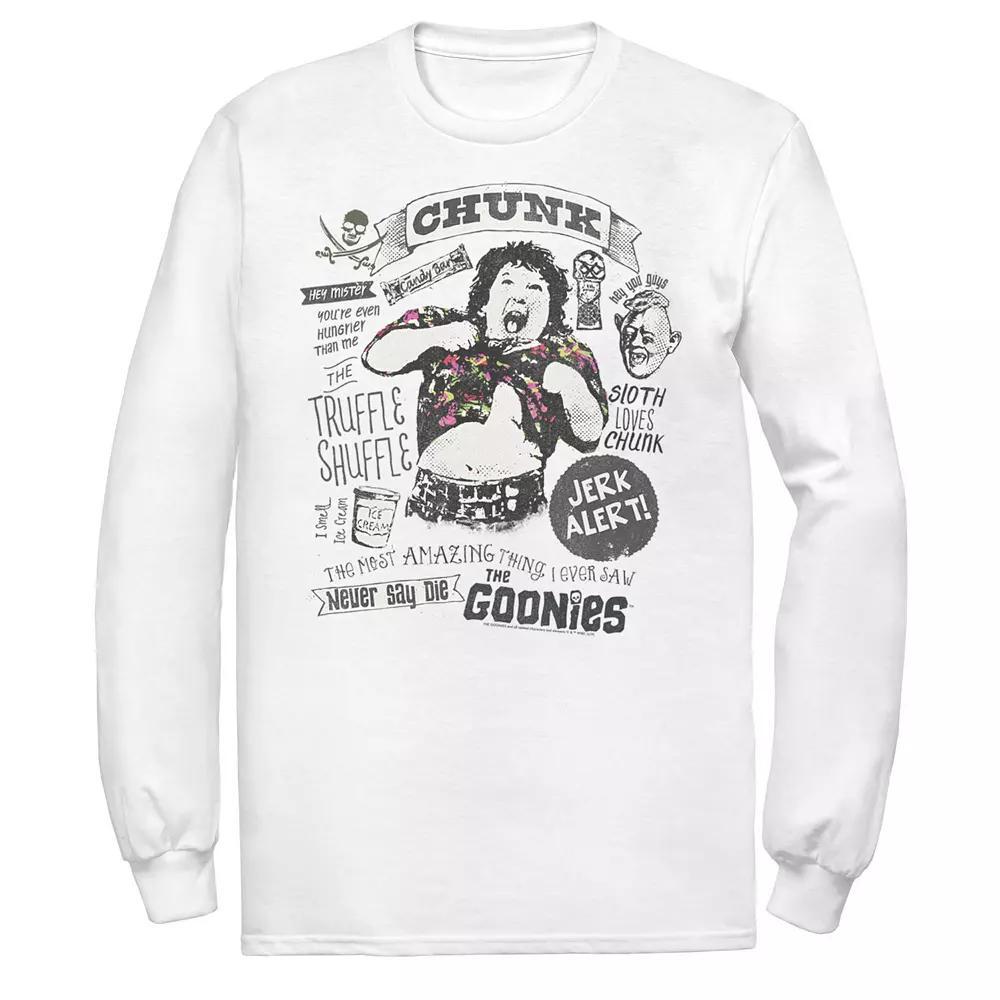 Men's The Goonies Chunk & Sloth Things Text Tee,  Product Image