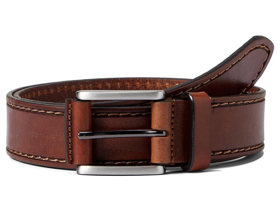 Johnston  Murphy Mens Laser Topstitch Belt Product Image