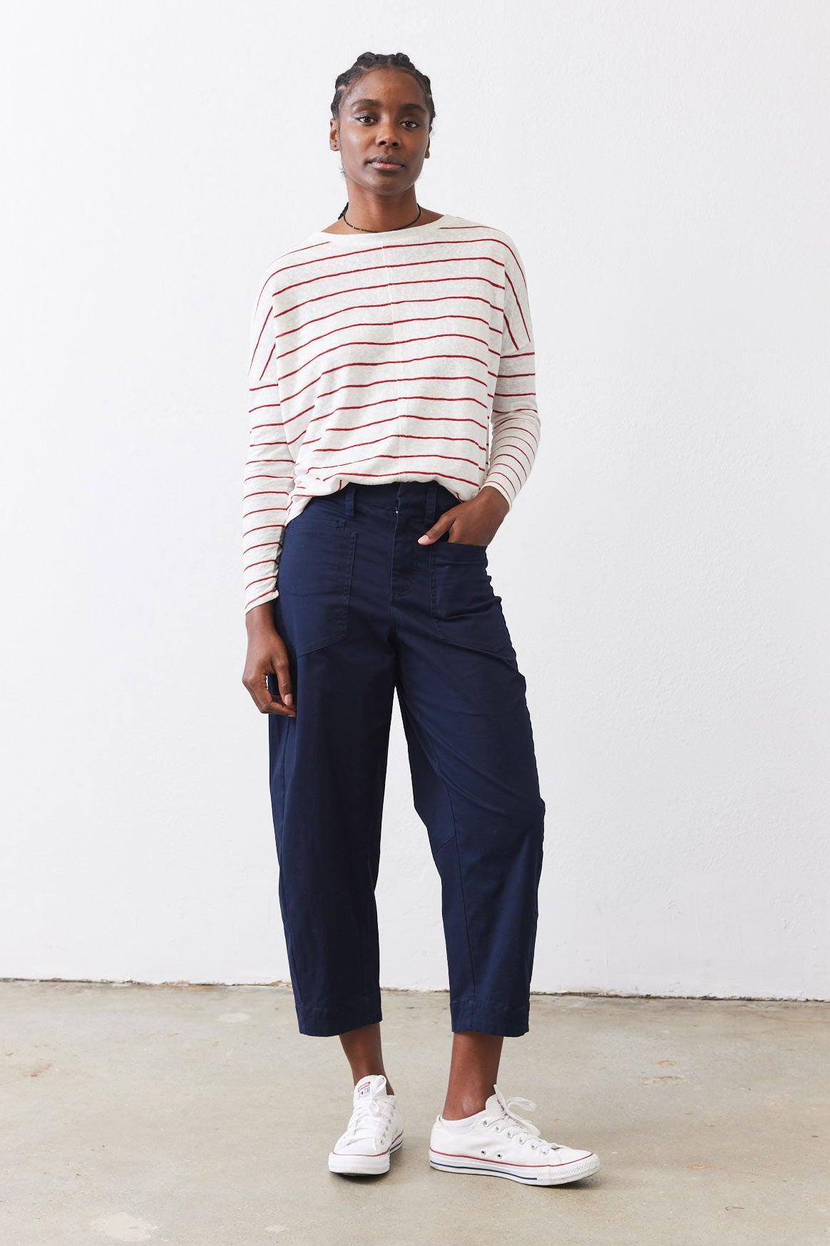 The Slouchy Soft Twill Pants Product Image