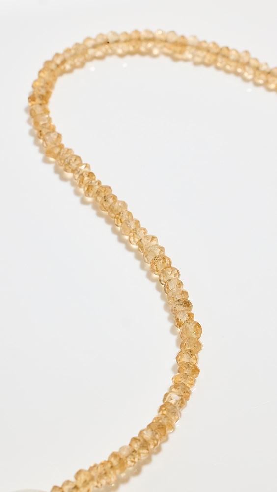 JIA JIA November Citrine Beaded Necklace | Shopbop Product Image