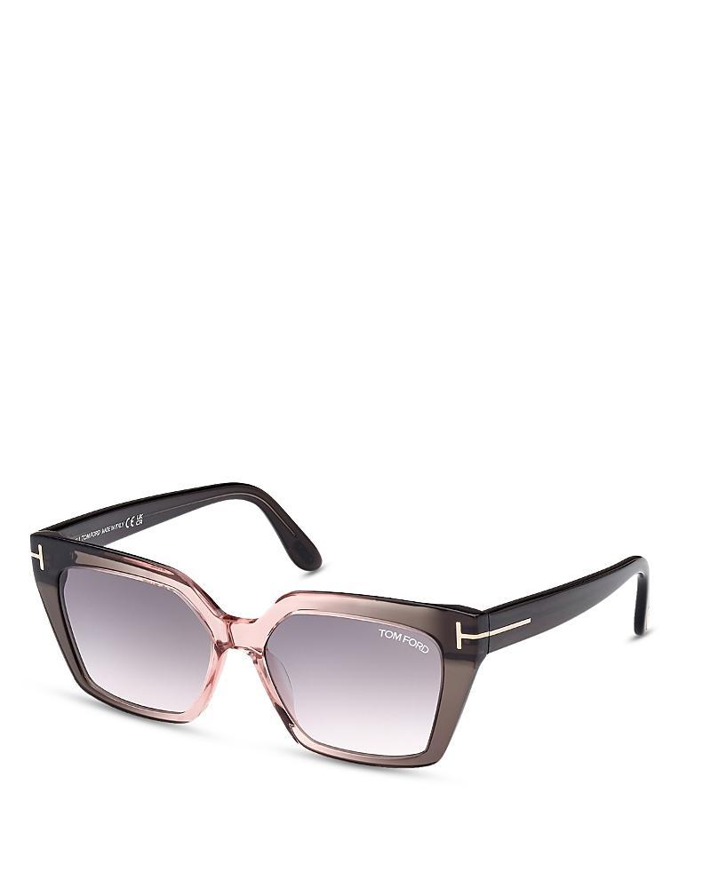 Winona Acetate T-Logo Cat-Eye Sunglasses Product Image