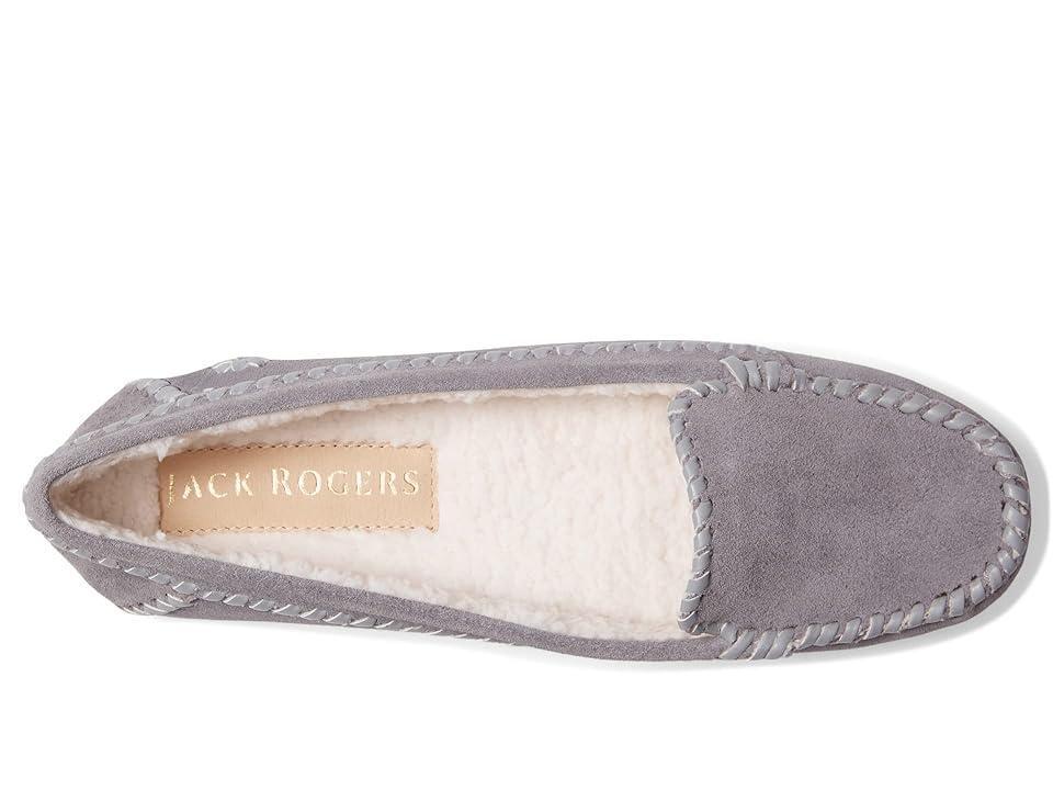 Jack Rogers Millie Moccasin Sherpa Lined (Rose/Rose) Women's Shoes Product Image