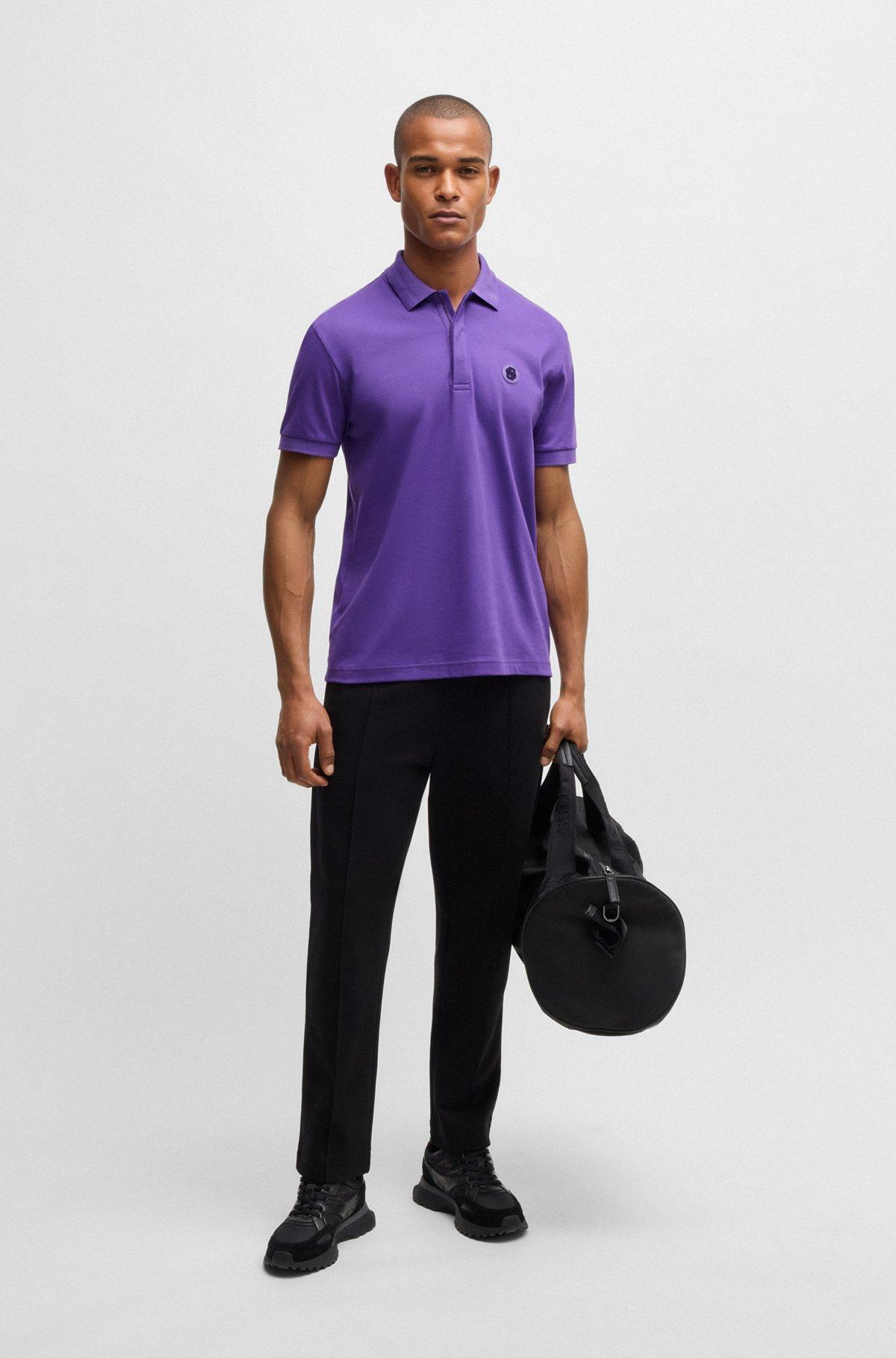 Paddy polo shirt in cooling cotton Product Image