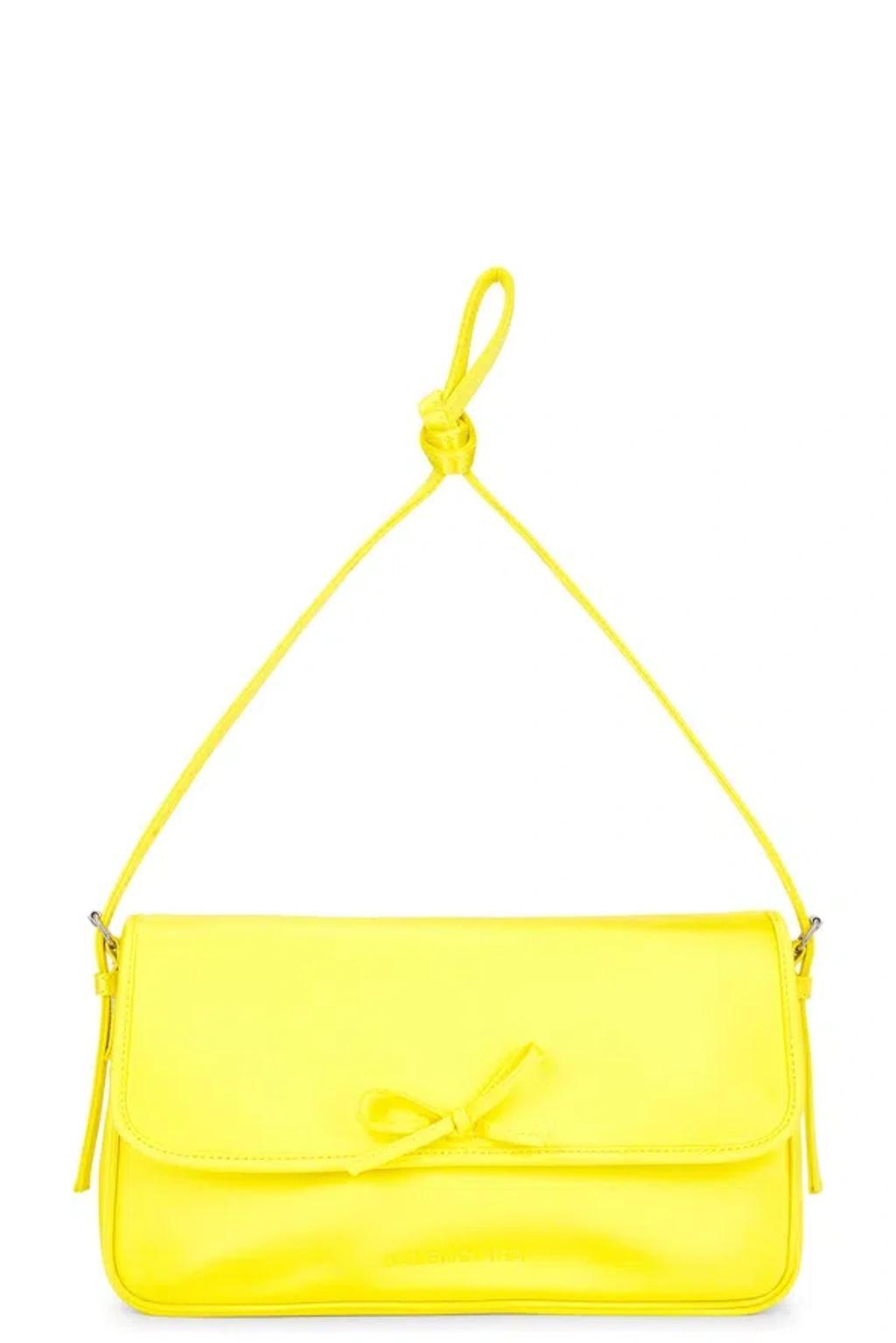 Leopolda Pochette Bag In Yellow Product Image