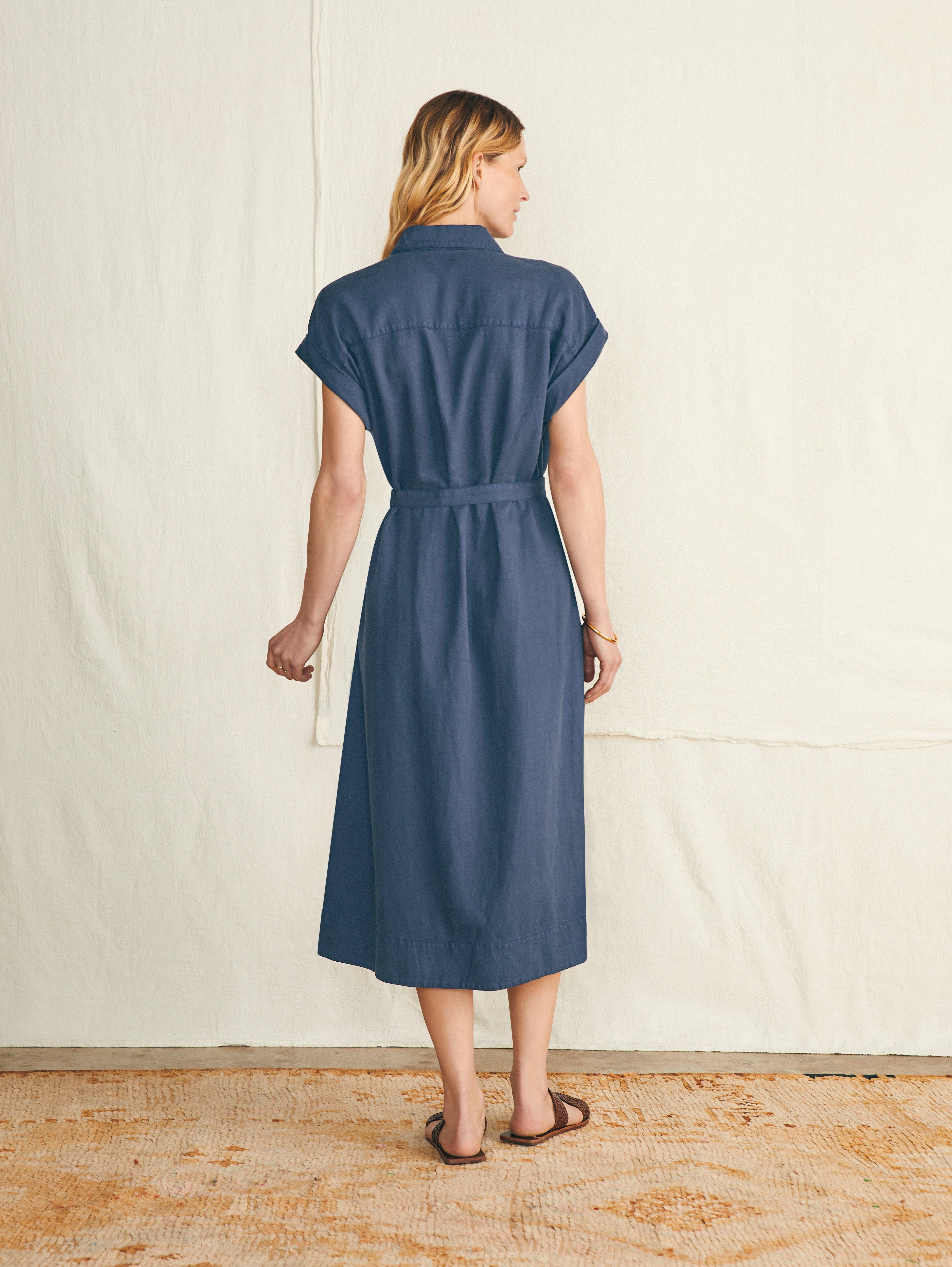 Arlie Shirtdress - Navy Blazer Female Product Image