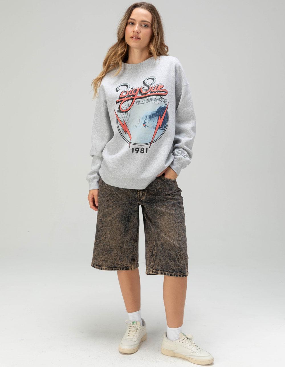 GIRL DANGEROUS Big Sur Womens Crewneck Sweatshirt Product Image