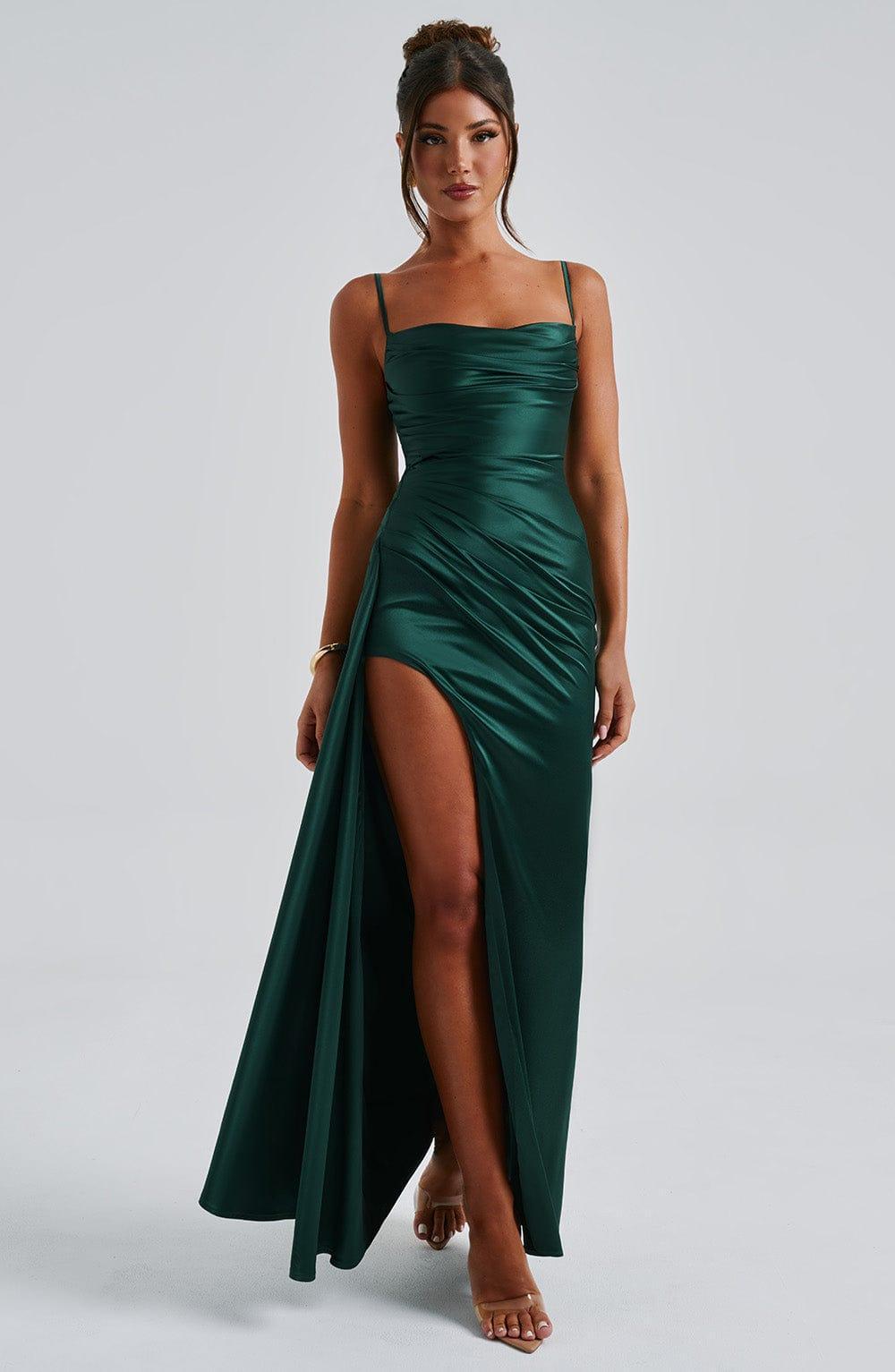Winona Maxi Dress - Emerald Product Image
