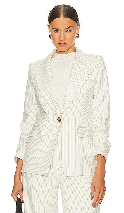 Womens Battista Pinstriped Dickey Jacket Product Image