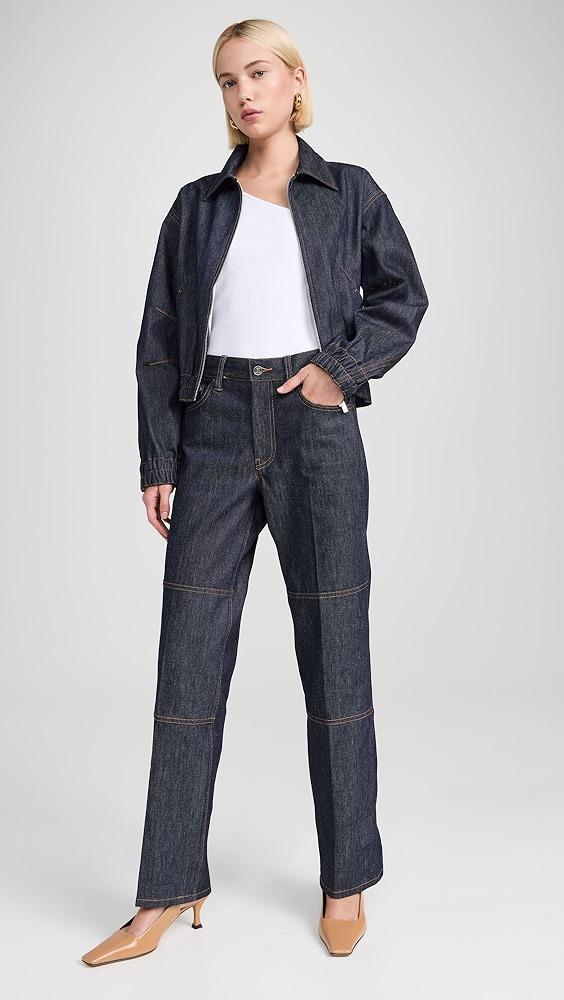 Helmut Lang Zip Carpenter Jeans | Shopbop Product Image