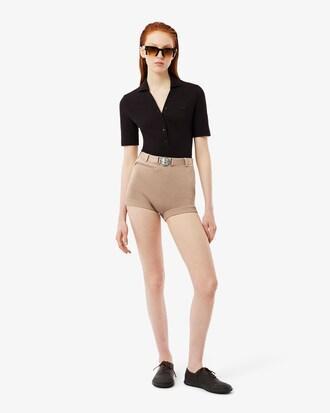 Runway Crocodile Mini Shorts Product Image